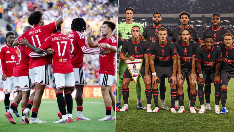 AC Milan vs Manchester United, Pre-Season Club Friendly 2026 Free Live Streaming Online