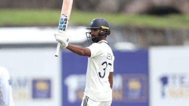 Devdutt Padikkal Slams Maiden International Hundred For India, Achieves Feat During IND vs SL 1st Test 2026