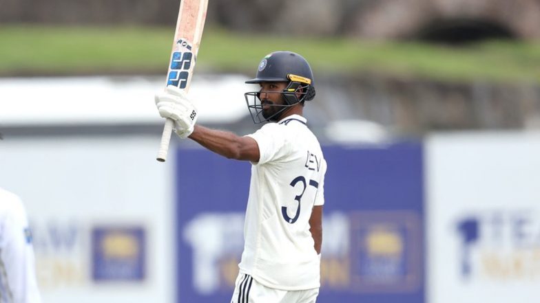 Devdutt Padikkal Slams Maiden International Hundred For India, Achieves Feat During IND vs SL 1st Test 2026