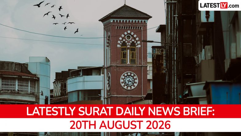 Surat Latest News Today on August 20th, 2026: Child Death, Building Collapse &amp; RPF Custody Probe