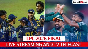 Jaffna Kings vs Galle Gallants Live Streaming Online and Free Telecast, Lanka Premier League 2026 Final