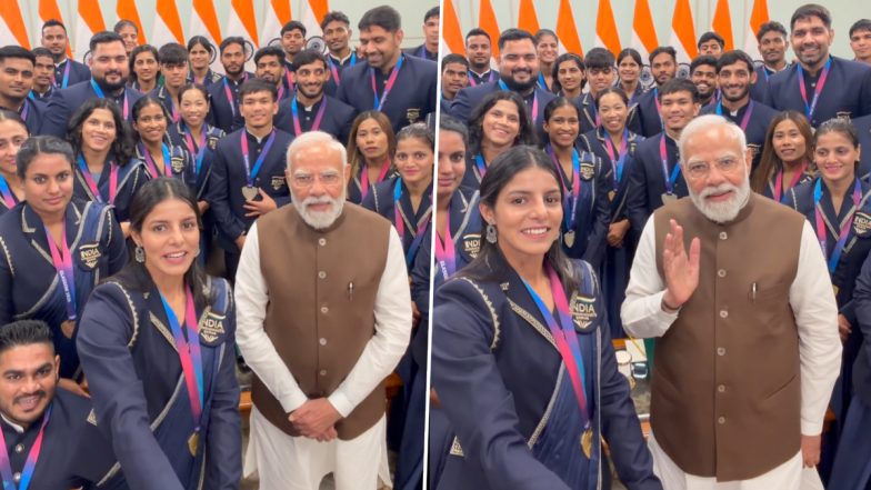 PM Modi Shares Reel With CWG 2026 Medallists: 'Jo Khelega Woh Khilega, Always Cheer for Bharat' (Video)