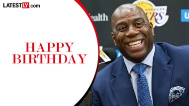 Magic Johnson Birthday Special: Celebrating LA Lakers Icon's Storied Career As NBA Legend Turns 67