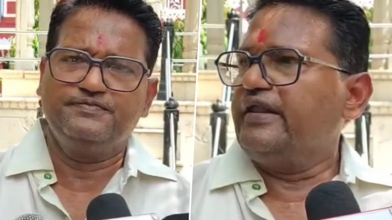 Manoj Yadav Viral Video: BJP Varanasi Councillor Says Woman Is Like a Sister, Calls Kissing Clip &lsquo;Political Conspiracy&rsquo;