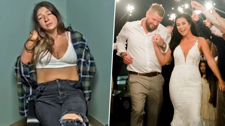Jamie Lee Komoroski Viral Video: Woman Seen Whining After Drunken Crash Killed Bride on Wedding Night in South Carolina