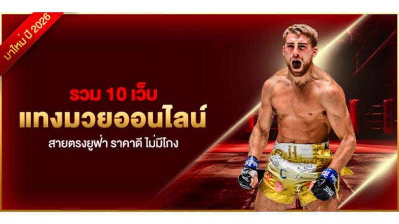 รวม 10 เว็บ แทงมวยออนไลน์ สายตรงยูฟ่า ราคาดี ไม่มีโกง