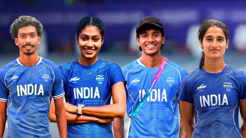 Rajesh Ramesh, Vishal TK, Ansa Babu, Neeru Pathak, Rashdeep Kaur at CWG 2026 Live Streaming Online and Free TV Telecast Details of Mixed 4x400m Relay Final in IST