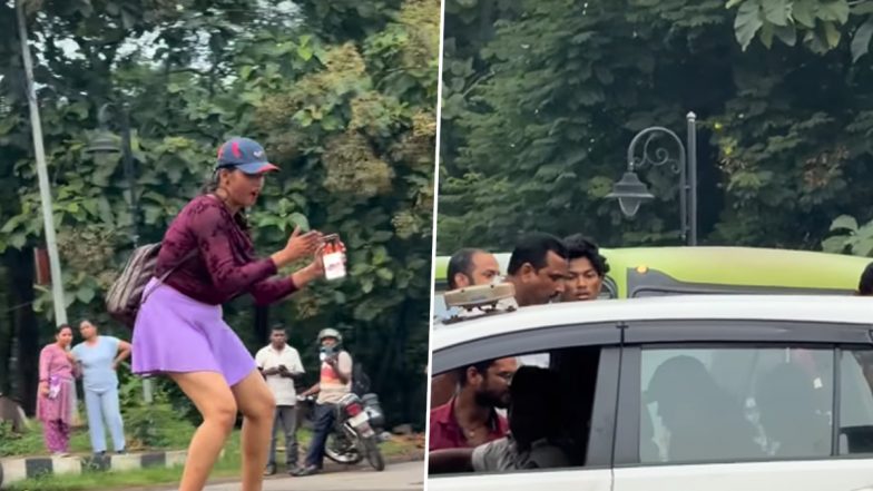 Rourkela Viral Girl Video: Young Woman&rsquo;s Dance on Busy Road Causes Traffic Chaos, Police Intervene