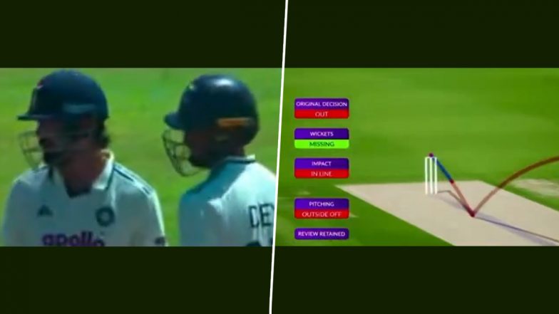 KL Rahul Hugs Devdutt Padikkal After Latter Suggested him to Take DRS During IND vs SL 1st Test 2026 (Watch Video)