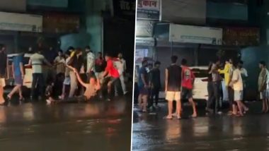 Bilaspur Crash Video: Couple Seen Kissing Inside Car After It Rams Into E-Rickshaw, Killing One; Video Goes Viral