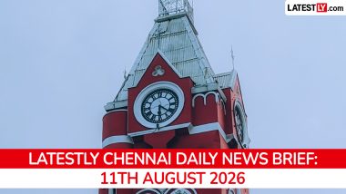 Chennai Latest News Today on August 11th, 2026: Crime Spree, Airport Security & Traffic Woes