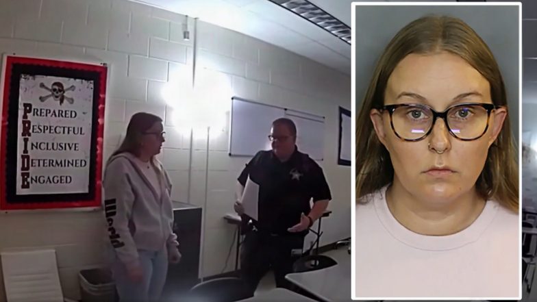 Florida Teacher Heather Mashburn-Smith Shows Cops Where She Had S*x With 17-Year-Old Student in Classroom, Bodycam Video Goes Viral