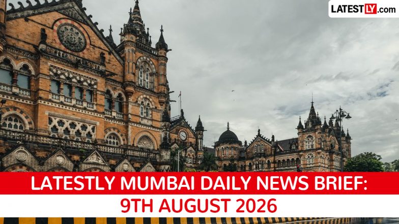 Mumbai Latest News Today on August 9th, 2026: Local Train Mega Block, Saltpan Protest &amp; NUCFDC Inauguration