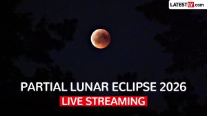 social-viral-Partial Lunar Eclipse 2026 Live Streaming: Watch Chandra Grahan Online