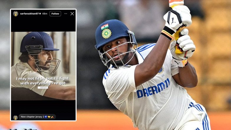 Sarfaraz Khan&rsquo;s Cryptic Post Goes Viral Amidst Team India Snub, Says &lsquo;I May Not Fit In, But ..&rsquo;