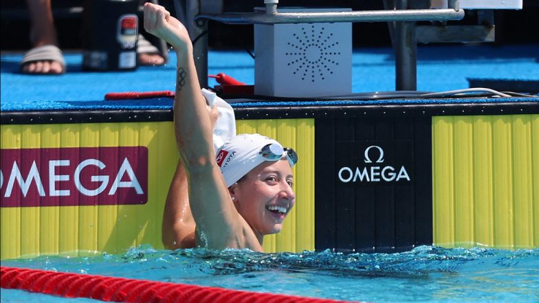 American Kate Douglass Makes Swimming History by Breaking 50m Freestyle World Record Twice in One Day