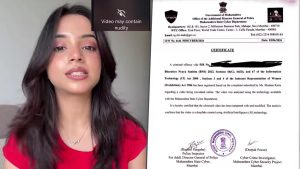 Muskan Karia Deepfake Video: What Certificate Maharashtra Police Issued to Influencer After ‘Leaked MMS’ Row