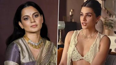 Kangana Ranaut Reacts to Kriti Sanon&rsquo;s Rakhi Ad, Calls It &lsquo;Intentionally Creepy&rsquo;