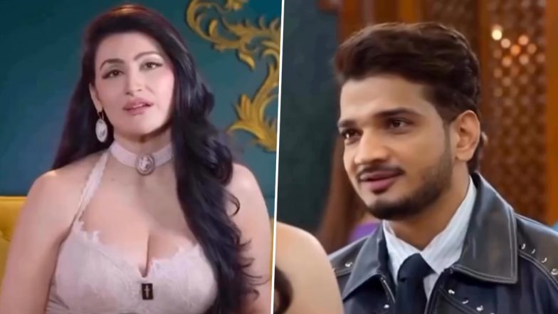 &lsquo;The Traitors S2&rsquo;: Shalini Passi Forgets Fellow Contestant Munawar Faruqui&rsquo;s Name, Calls Comedian &lsquo;Maanyavar&rsquo; (Watch Video)