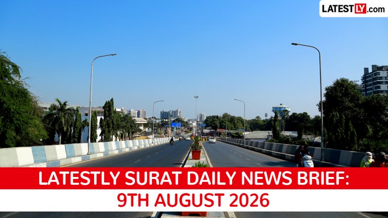 Surat Latest News Today on August 9th, 2026: Creek Flood Protests, Rape Arrest &amp; Saputara Monsoon Festival