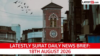 Surat Latest News Today on August 18th, 2026: Amroli Probe, Booze Raid & Rain Alerts