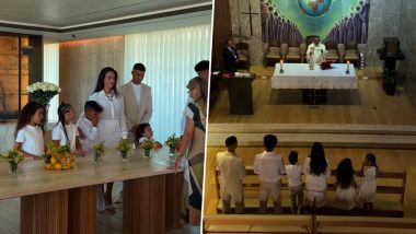 Cristiano Ronaldo-Georgina Rodriguez Wedding Video:&nbsp;Watch Star Couple Tie the Knot in Intimate Cascais Ceremony Surrounded by Their Children