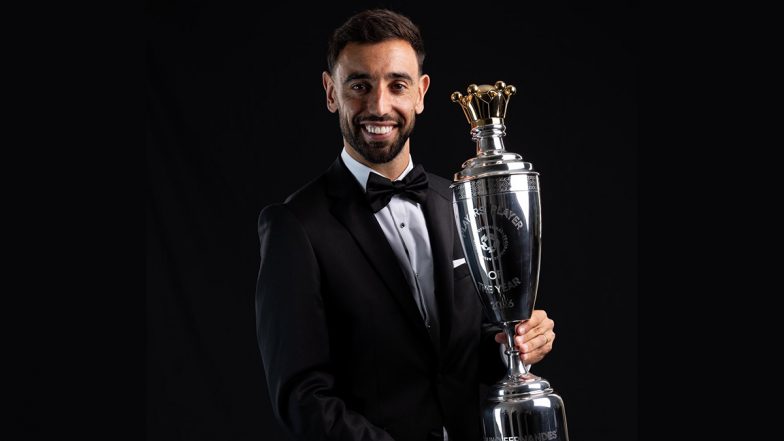 Bruno Fernandes Becomes 2nd Portuguese After Cristiano Ronaldo to Win PFA Player of the Year