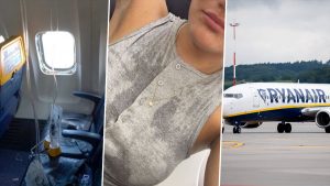 social-viral-Ryanair Passengers ‘Strip, Vomit, Faint’ After Being Trapped on Hot Plane Without AC for Over an Hour (Videos)