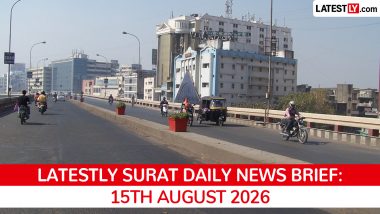 Surat Latest News Today on August 15th, 2026: DCP Transfer, Cybercrime Busts & Bullet Train Hub