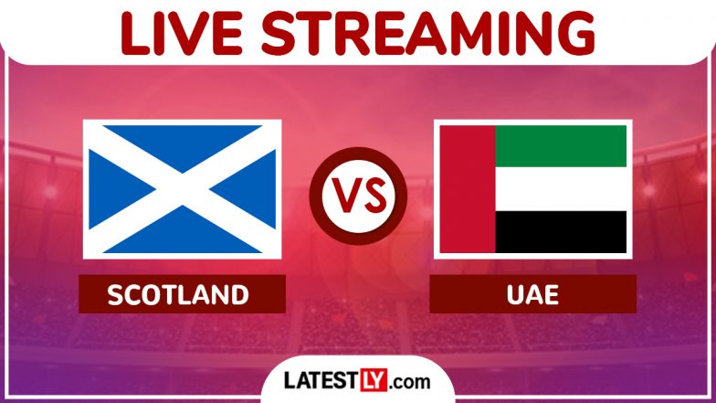 Scotland vs United Arab Emirates Live Streaming Online and Free TV Telecast, ICC Cricket World Cup League Two 2023-27 125th ODI