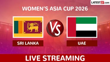 Sri Lanka vs United Arab Emirates Live Streaming and Free Telecast of Women's Asia Cup 2026 in India