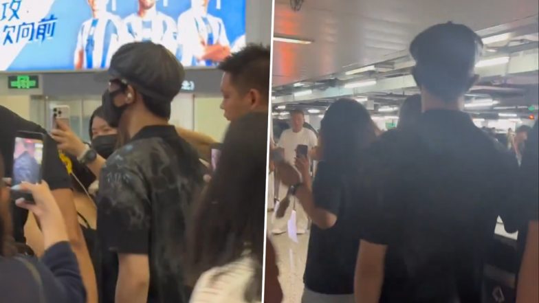 Chinese Actor Xia Zhiguang Grabs Invasive Fan&rsquo;s Phone, Throws It Into a Trash Bin in Viral Video &ndash; WATCH
