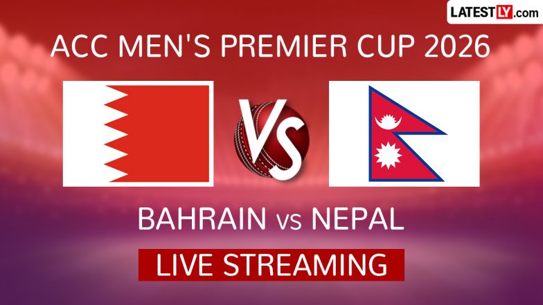 Bahrain vs Nepal, Live Streaming and Free Telecast in India, ACC Men's Premier Cup 2026
