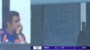 sports-Broadcaster Accidentally Captures Team India's Strategy Written on Dressing Room Whiteboard During IND vs SL 1st Test 2026