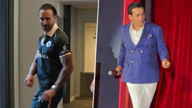 Faf du Plessis Grooves to Viral Ravi Kishan Dance Amid ETPL 2026