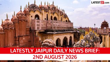 Jaipur Latest News Today on August 2nd, 2026: Wall Collapse, Digital Health & Student Protest Ends