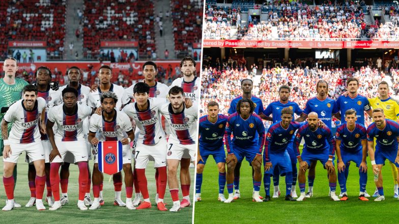 Paris Saint-Germain vs Manchester United, Pre-Season Club Friendly 2026 Free Live Streaming Online