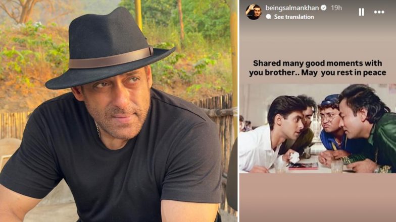 Pradeep Rawat Dies: Salman Khan Remembers Friend, Says &lsquo;Shared Many Good Moments With You&rsquo; (See Post)