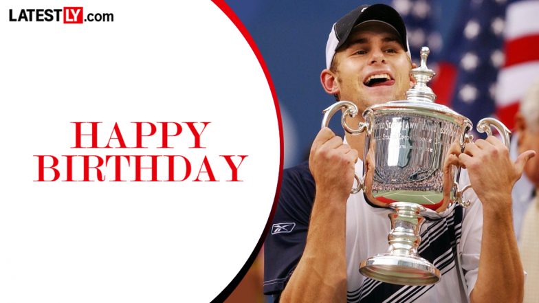 Andy Roddick Birthday Special: Celebrating American Tennis Icon As Former US Open Winner Turns 44