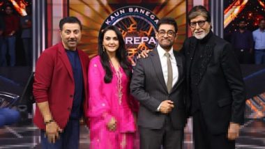 &lsquo;Batwara 1947&rsquo; Team on &lsquo;KBC 18&rsquo;: Aamir Khan, Sunny Deol and Preity Zinta Take the Hot Seat With Amitabh Bachchan (Watch Video)