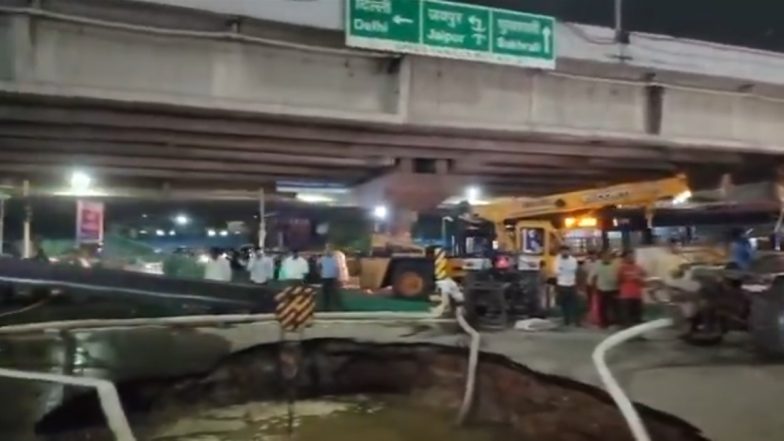 Gurugram Sinkhole Scare: Why Did a Road Near IFFCO Chowk Suddenly Cave In?