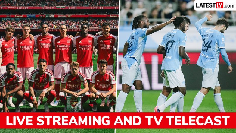 Arsenal vs Manchester City Free Live Streaming Online and TV Telecast of FA Community Shield 2026