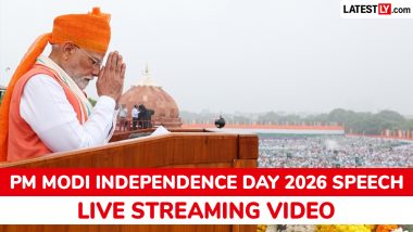 PM Modi Independence Day 2026 Speech Live Streaming Video