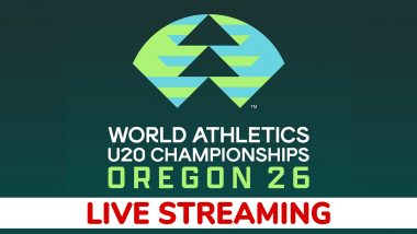 Where to Watch World Athletics U20 Championships 2026 Live Streaming Online in India