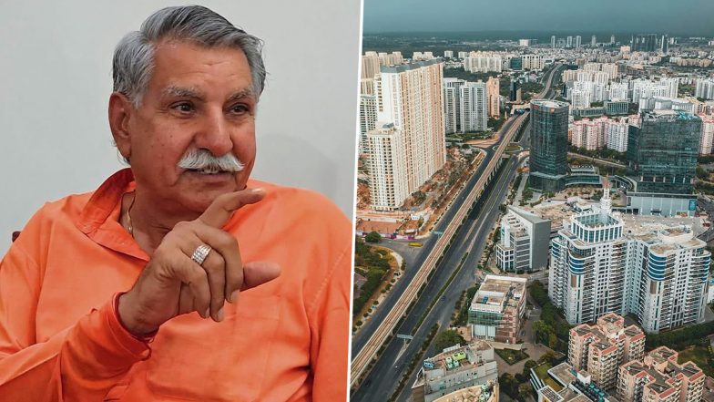 &lsquo;Wait Till 2047&rsquo;: Haryana MP Dharambir Singh&rsquo;s Bizarre Answer to Gurugram&rsquo;s Waterlogging Crisis (Video)