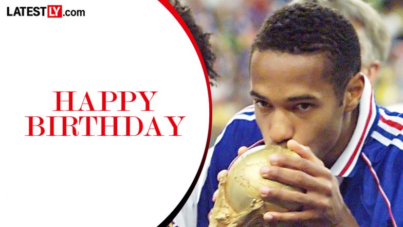 Thierry Henry Birthday Special: Celebrating French Football Icon As Arsenal Legend Turns 49