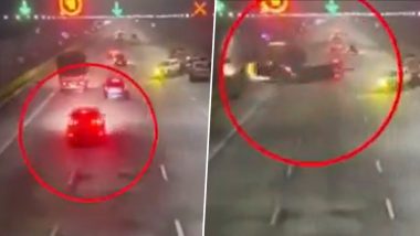 Tushar Bhumkar Dies: Congress Worker Killed After SUV Collides With Mini Truck Inside Pune-Mumbai Expressway Missing Link