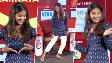 Shreyanka Patil Recreates Her Viral &lsquo;Babli Badmaash Hai&rsquo; Dance Steps Live on Stage