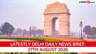 Delhi Latest News Today on August 27th, 2026: H1N1 Surge, AAP Protests & Onion Supply Plan