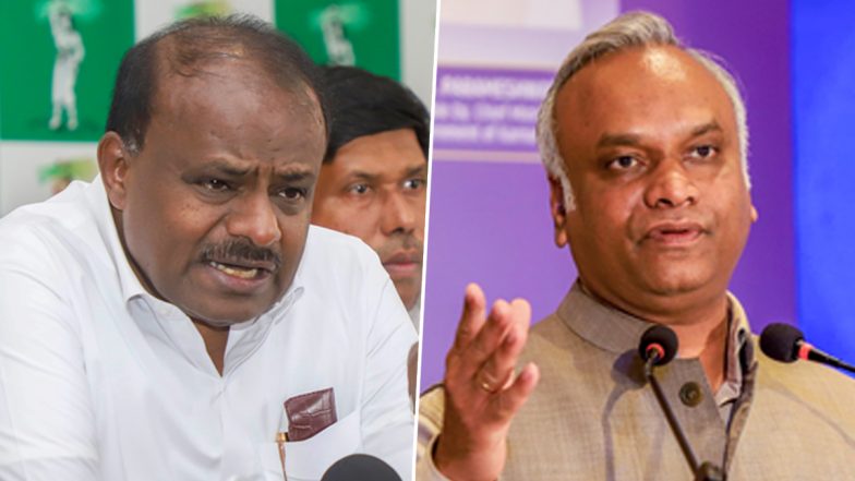 Karnataka KPSC Row: Kumaraswamy Demands Priyank Kharge&rsquo;s Resignation, Minister Says &lsquo;I Know Where IAS Officer Is&rsquo;